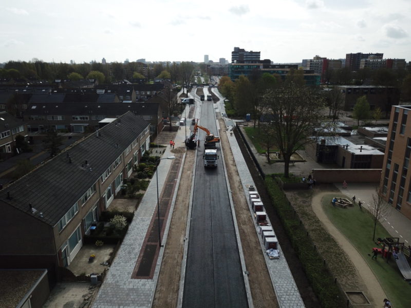 riolering en asfalteren kooikersweg s'Hertogenbosch